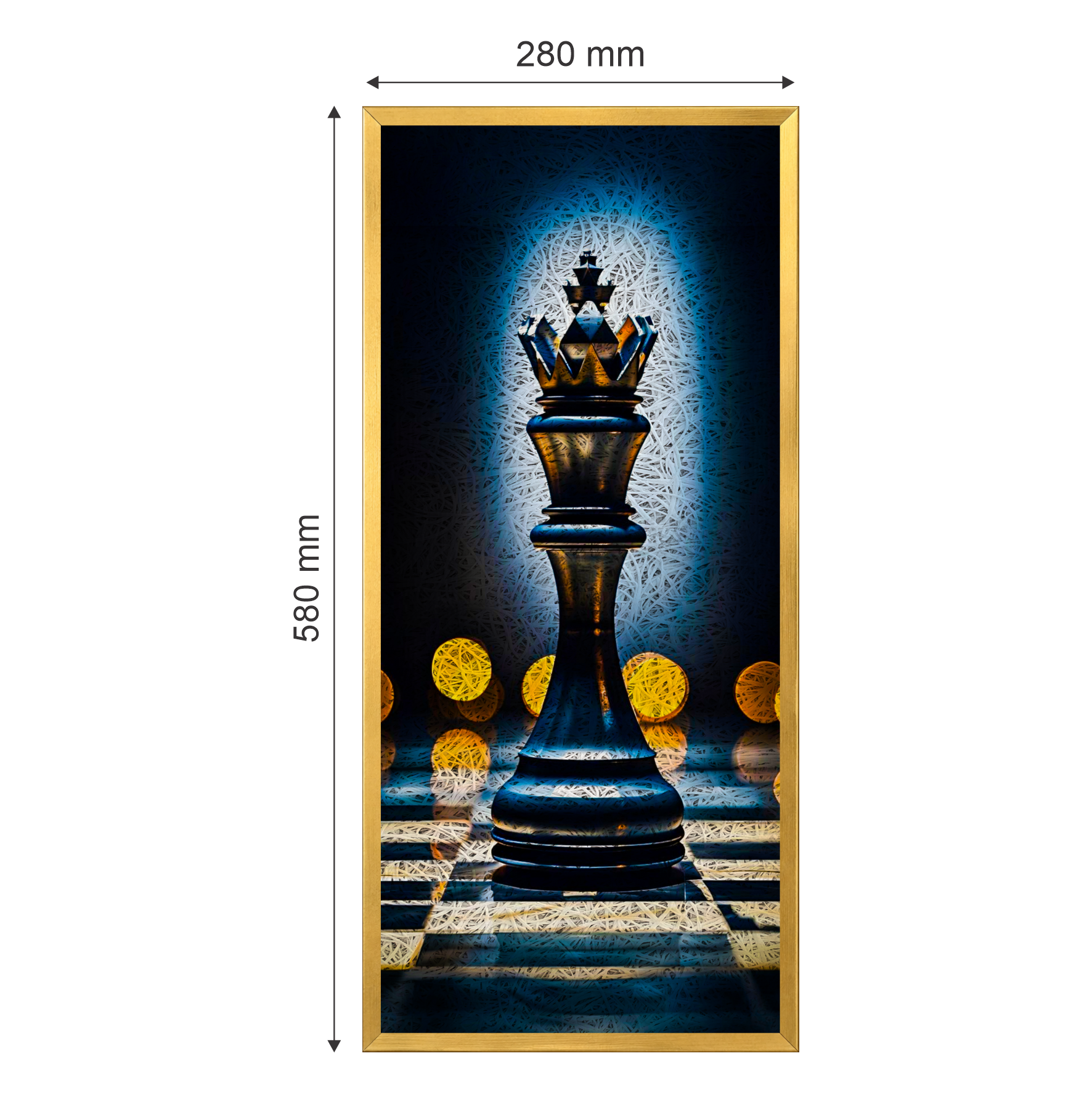 Chess Printed Acoustic Photo Frame view 2