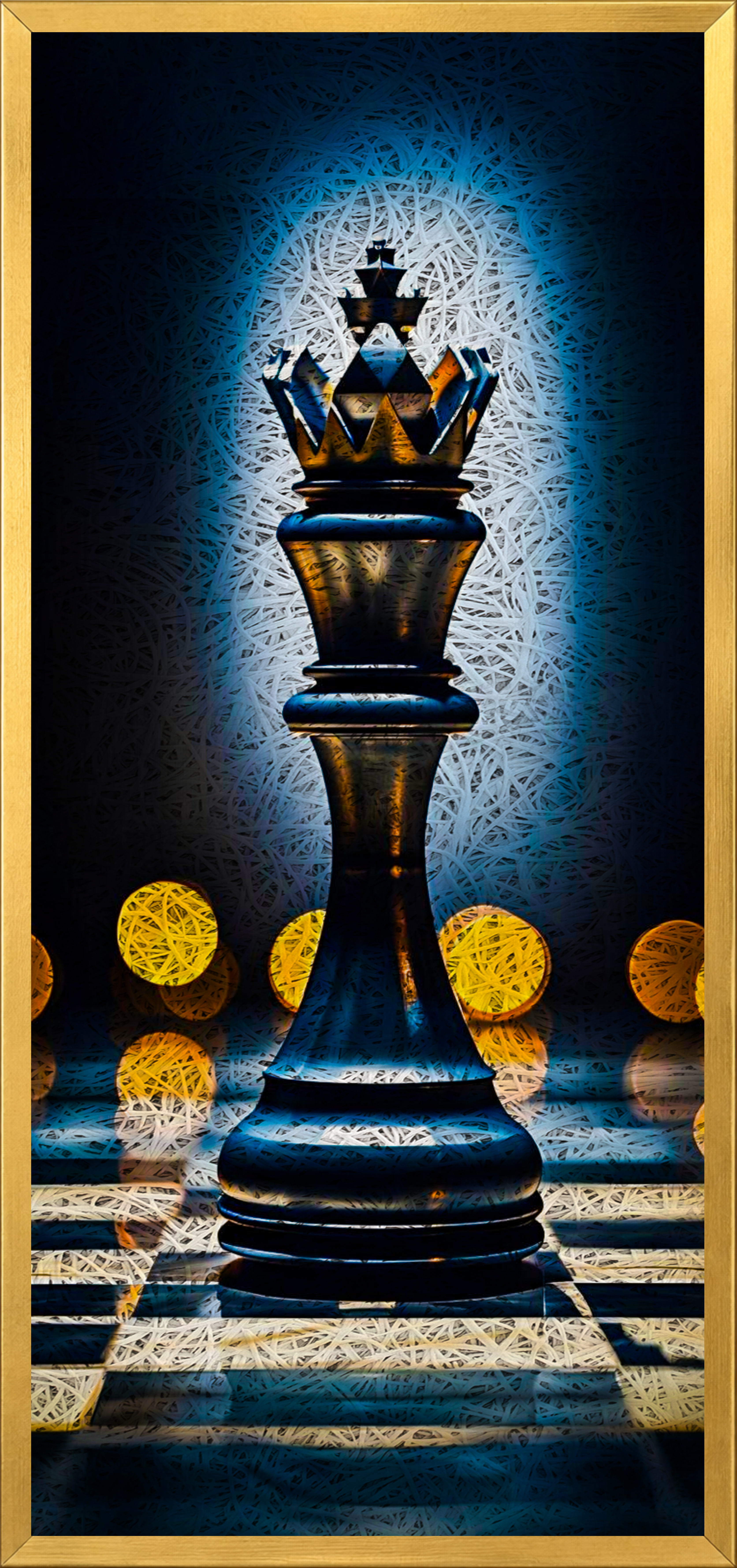 Chess Printed Acoustic Photo Frame view 3