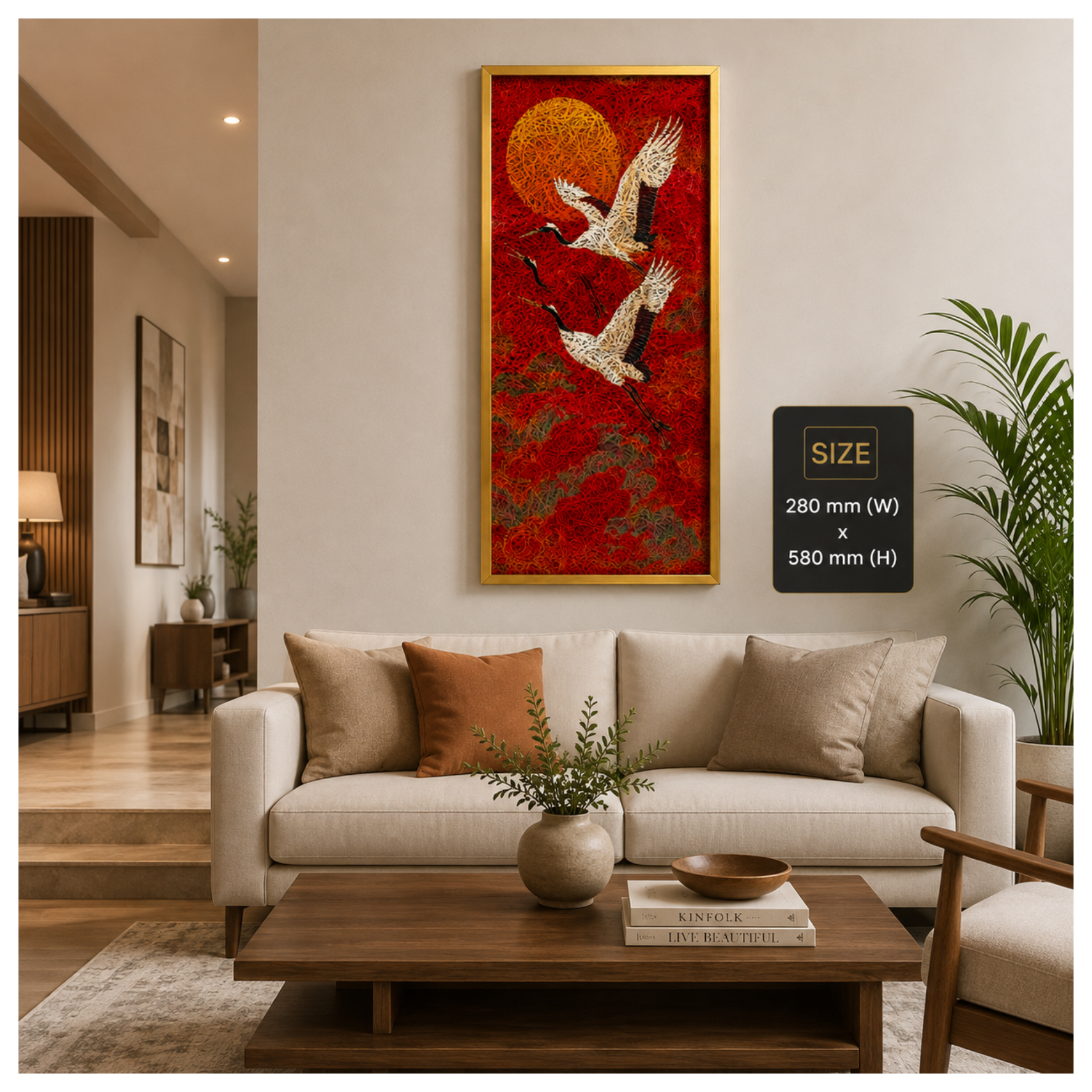 BIRDS 1 Printed Acoustic Photo Frame