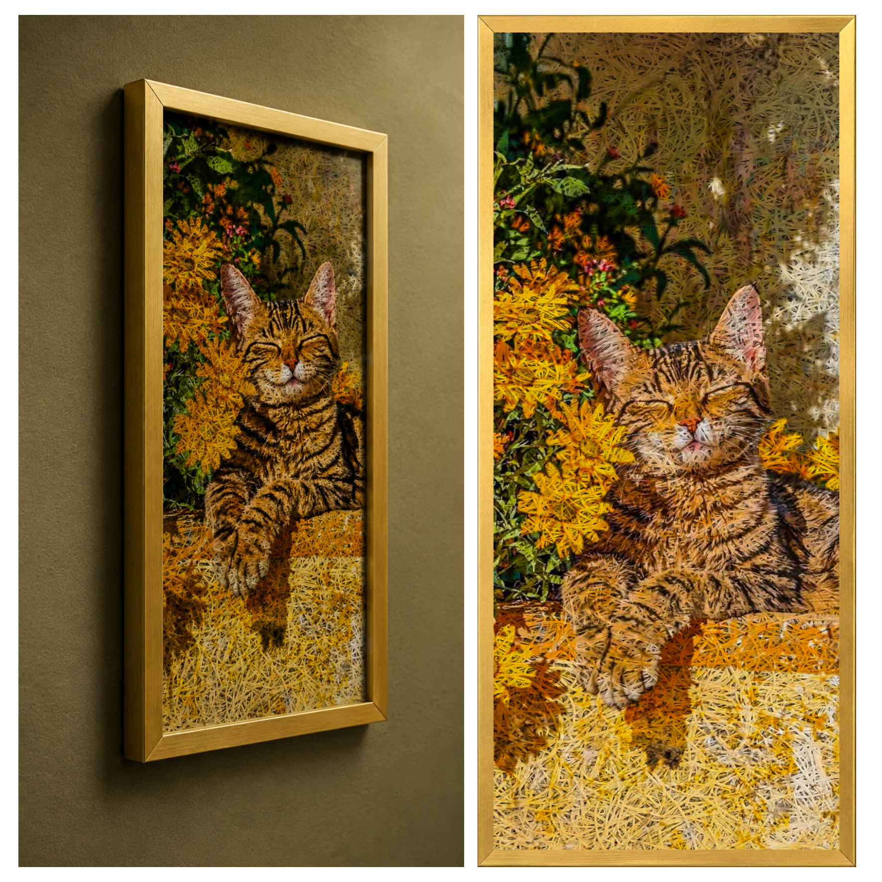 CAT Printed Acoustic Photo Frame view 5
