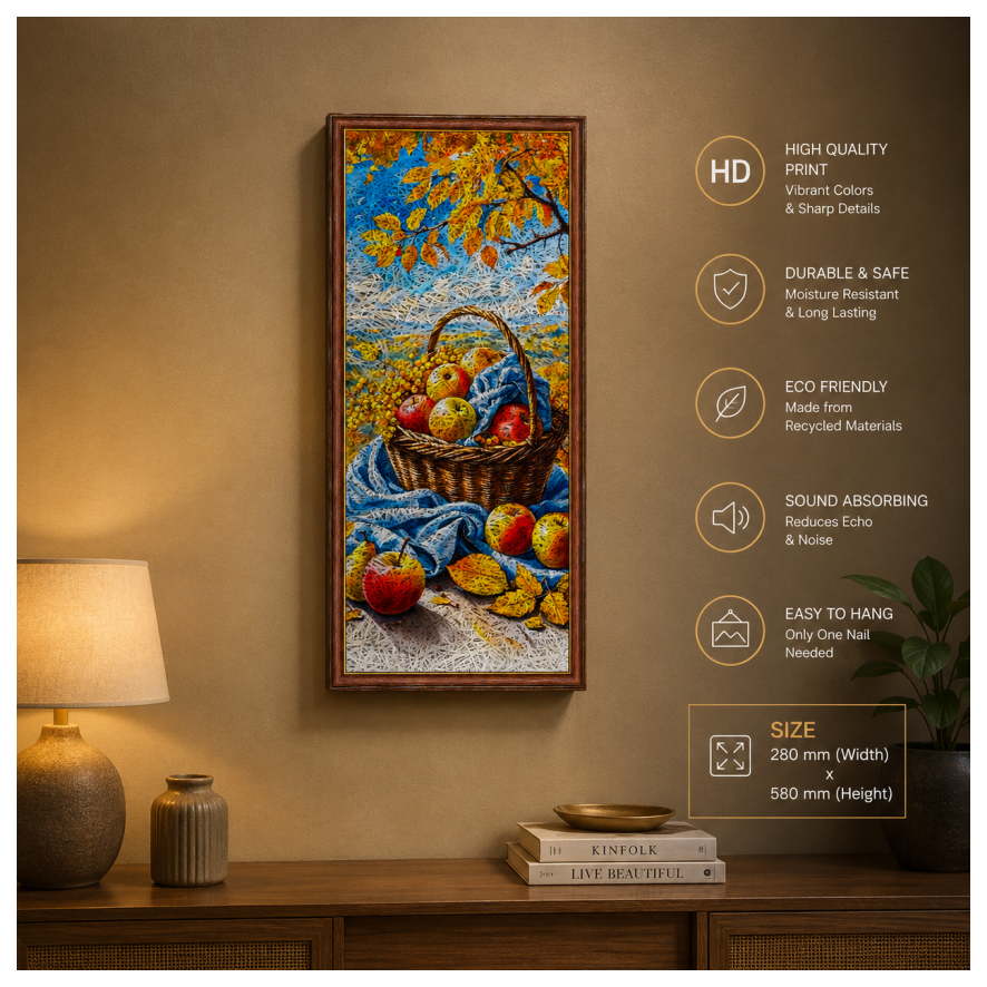 Fruits Brown Acoustic Photo Frame view 4